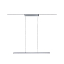 Paulmann Luminaire � suspension monophas� URAIL ZIGBEE LENTO Tunable White, contr�lable par ZigBee LED IP20, chrom� mat gradable