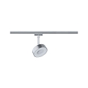 1-Projecteur monophas� URAIL CIRCLE LED IP20, chrom� mat gradable