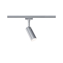 1-phase spot URAIL TUBO LED IP20, chrome matt dimmable