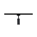 Paulmann 1-phase spot URAIL TUBO LED IP20, black matt dimmable