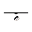 Paulmann 1-Projecteur monophasé URAIL CIRCLE LED IP20, noir mat