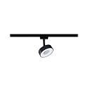 Paulmann 1-Projecteur monophasé URAIL CIRCLE LED IP20, noir mat