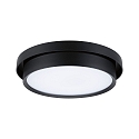 Paulmann Luminaire de plafond MALIK IP20, mat, noir gradable