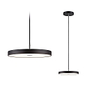 Paulmann Luminaire à suspension HILDOR IP20, noir gradable