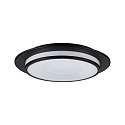 Paulmann Luminaire de plafond EGRON IP20, mat, noir gradable