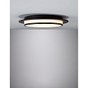 Paulmann Luminaire de plafond EGRON IP20, mat, noir gradable