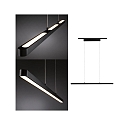 Paulmann Projecteur sur rail URAIL LENTO haut bas, noir mat gradable