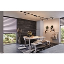 Paulmann Projecteur sur rail URAIL LENTO haut bas, noir mat gradable