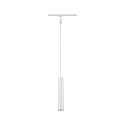 Paulmann Halog�ne sur rail URAIL CATALEJO cylindrique GU10, chrom� mat, blanche