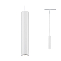 Paulmann Halog�ne sur rail URAIL CATALEJO cylindrique GU10, chrom� mat, blanche