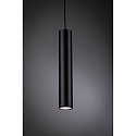 Halog�ne sur rail URAIL CATALEJO cylindrique GU10, noir mat