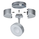Paulmann canopy URAIL SINGLE SPOT BASE, chrome