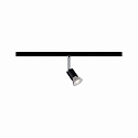 Paulmann Spot URAIL PURE II rotatif, inclinable GU10, noir mat gradable