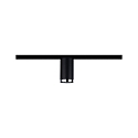 Paulmann Spot URAIL TUBE GU10, chrome, noir mat gradable