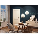 Paulmann Luminaire � suspension URAIL 2EASY BASIC sans abat-jour E27, chrome, noir mat, blanche gradable
