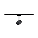 Paulmann Spot URAIL ALDAN LED avec optique de lentille, chrome, noir mat gradable