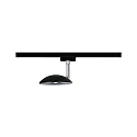 Paulmann Spot URAIL SPHERE, chrome, noir mat gradable