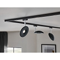 Paulmann Spot URAIL SPHERE, chrome, noir mat gradable