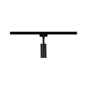 Paulmann Spot URAIL TUBO LED rotatif, inclinable, chrome, noir mat 