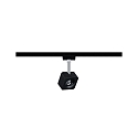 Paulmann Spot URAIL CUBE LED, chrome, noir mat
