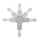 Paulmann 1- Connecteur en L monophas� URAIL r�glable, chrom� mat