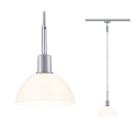 Paulmann Luminaire � suspension URAIL SARRASANI E14, chrom� mat, opale gradable