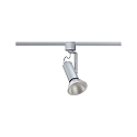 Paulmann Halog�ne sur rail URAIL APOL II avec bras articul�, r�glable E27, chrome
