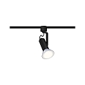 Halog�ne sur rail URAIL APOL II avec bras articul�, r�glable E27, noir 