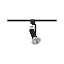 Paulmann Halog�ne sur rail URAIL APOL II avec bras articul�, r�glable E27, noir 