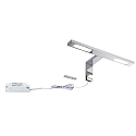 Paulmann Luminaire de miroir GALERIA DOUBLE HOOK � 2 flammes, angulaire, chrome 