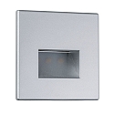 Paulmann Luminaire d'encastrement mural  EDGE QUADRO Bas, angulaire, indirect, chromé mat