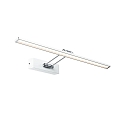 LED Picture luminaire GALERIA BEAM SIXTY LED, 11W, 230V, white/chrome