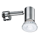 Paulmann Luminaire de miroir SIMPLO LED r�glable GU10, fer bross� 
