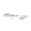 Paulmann Paulmann LED Furniture recessed luminaire round 2x2,5W 6VA 230/12V 3000K, set of 2 chrome
