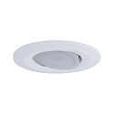 Paulmann Set of 10 Outdoor LED Recessed spot CALLA IP65, swivelling, 230V, each 6W 4000K 680lm 100�, white matt