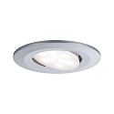 Set of 10 Outdoor LED Recessed spot CALLA IP65, swivelling, 230V, each 6W 4000K 680lm 100�