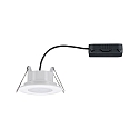 Paulmann Outdoor LED Recessed spot CALLA IP65 DIM, swivelling, 230V, each 6.5W 4000K 560lm 100�, dimmable, white matt