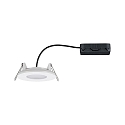 Paulmann Plafonnier encastr� CALLA LED rigide IP65, blanc mat 