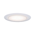 Paulmann Lumi�re encastr�e SUON DIM IP44, satin, blanche gradable 480lm 2700K