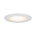 Paulmann Lumi�re encastr�e SUON DIM-TO-WARM Dim-To-Warm, lot de 3 IP44, satin, blanche gradable 480lm 2000K