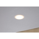 Paulmann Lumi�re encastr�e SUON DIM-TO-WARM Dim-To-Warm, lot de 3 IP44, satin, blanche gradable 480lm 2000K