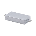 Clever Connect Line connector BARRE, 12V DC, chrome matt / plastic