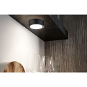 Paulmann Eclairage sous meuble PUKK LED lot de 3, noir   10,5W 210lm 2700K