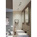 Paulmann Eclairage d'ext�rieur encastr� CALLA LED rond, pivotant IP65, noir mat 