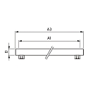 Philips Lampe de ligne S14s PHILINEALED S14S WW ND 1CT/4 2 voies, commutable S14S 2,2W 250lm 2700K 140� CRI 80 