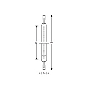 RADIUM Radiateur infrarouge IR-ITT 0170 K R7S R7s 500W