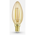Ampoule à filament forme bougie ESSENCE AMBIENTE LUX C22 E14 2,5W 220lm 2400K 300° CRI >80 