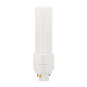Lampe compacte � LED ESSENCE DUO/E18 HF EM 840 (RALUX DUO/E RETROFIT) commutable terne G24q-2 7W 660lm 4000K 280� CRI >80  mat