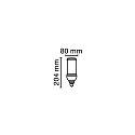 RADIUM LED de remplacement pour lampes HRL HPM HRL125 E40 41W 6000lm 4000K CRI 80-89 
