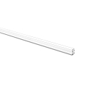 Profil de surface/montage SMALL FLOOR F 21/27 accessible, gris, blanc mat